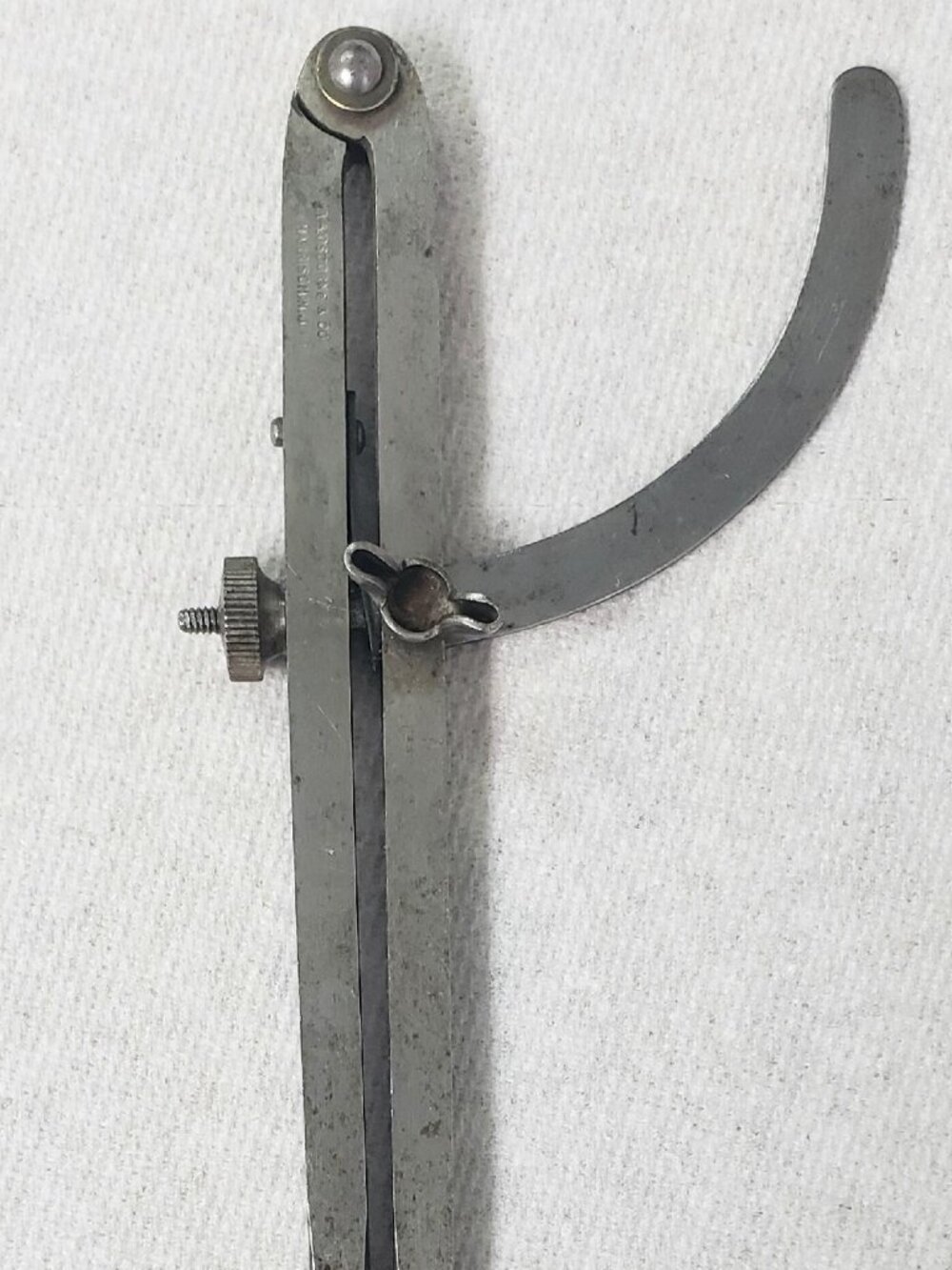 VINTAGE 12” C.S. OSBROUNE & CO. Dividers Calipers Machinist Tools Measurement US